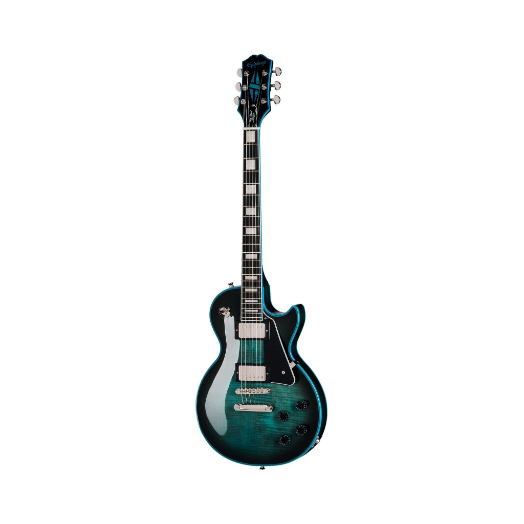 Epiphone Les Paul Custom Widow Limited Edition Electric Guitar - Indigo Burst