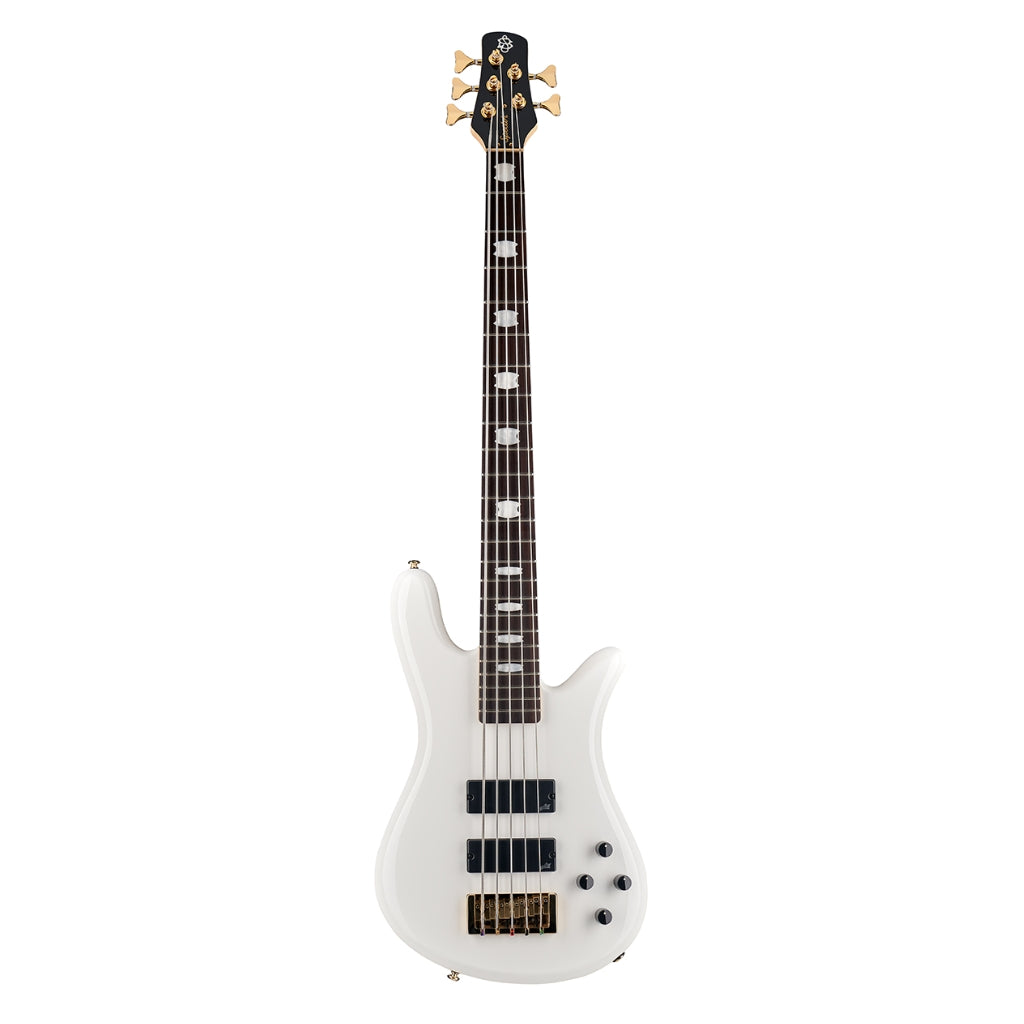 Spector - Icon NS-5 5-string Electric Bass Guitar - White Gloss