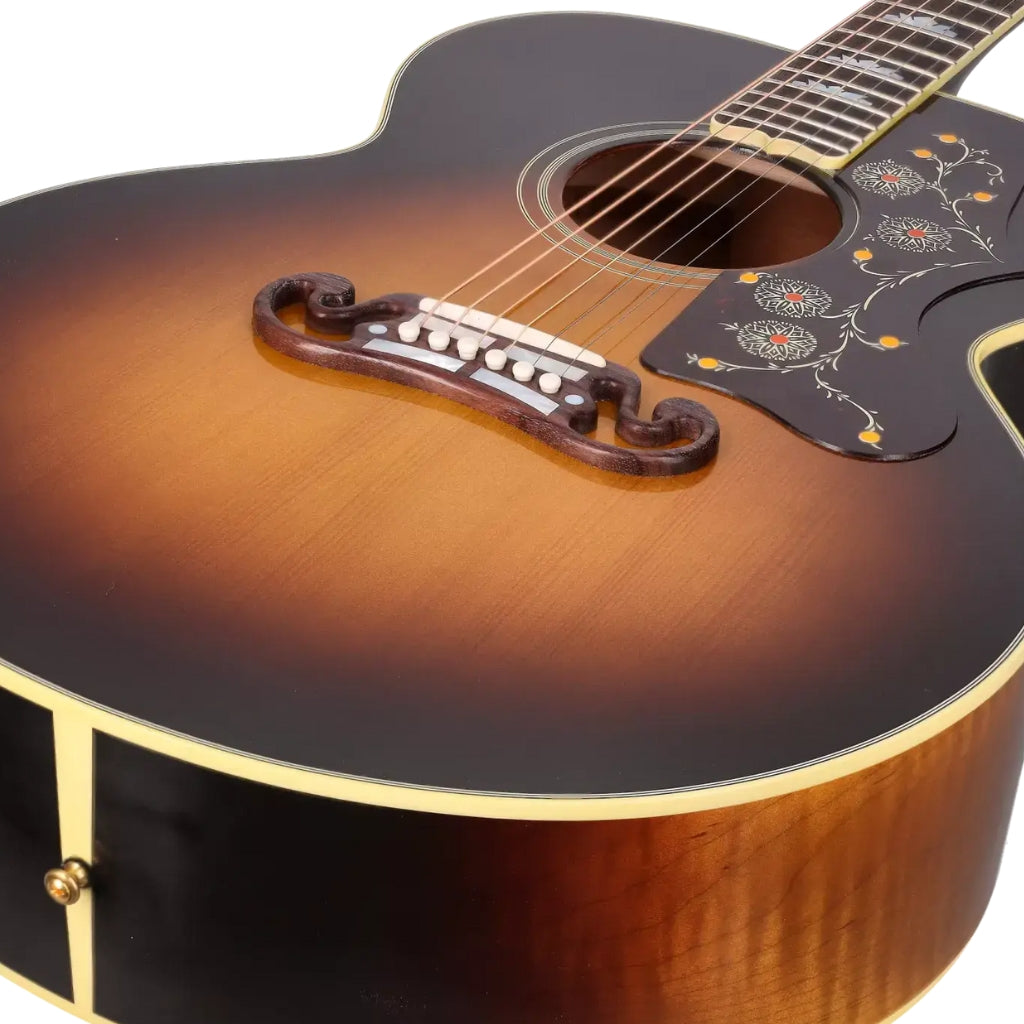 Gibson - Acoustic SJ-200 Original Acoustic-Electric Guitar - Vintage Sunburst