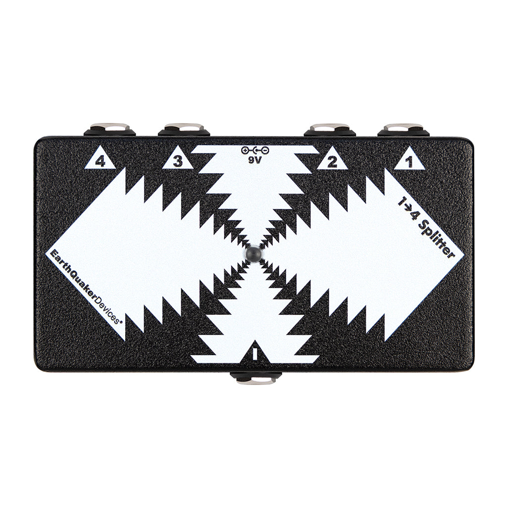 Earthquaker Devices One to Four Splitter Pedal - Buffered Output