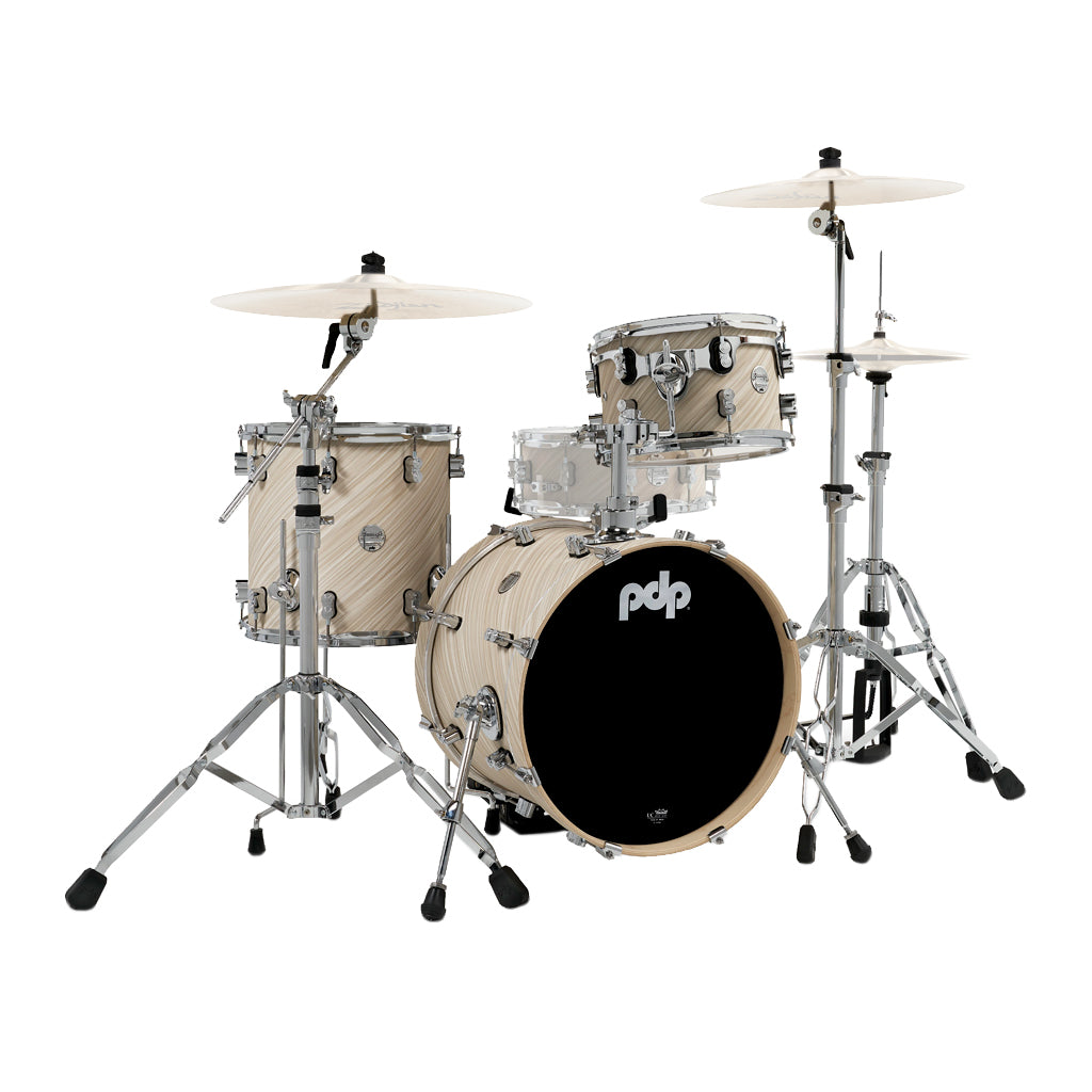 PDP Concept Maple Bop 3-Piece Shell Pack w/Hardware - Twisted Ivory