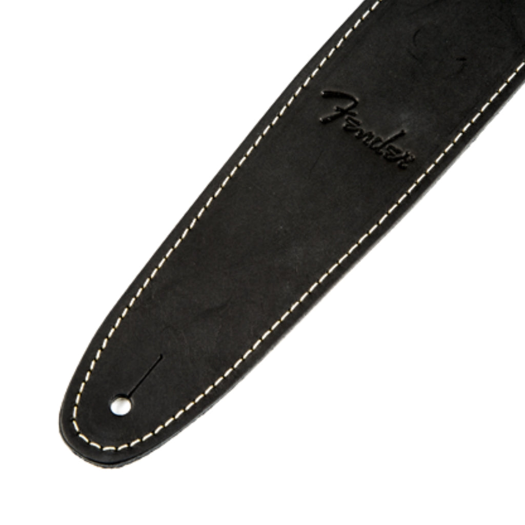 Fender - Ball Glove Leather Strap - 2.5 inch Black