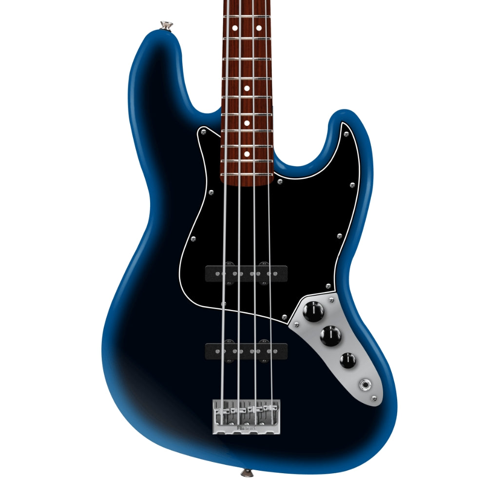 Fender  American Professional Jazz Bass Guitar - Dark Night, Rosewood Fingerboard