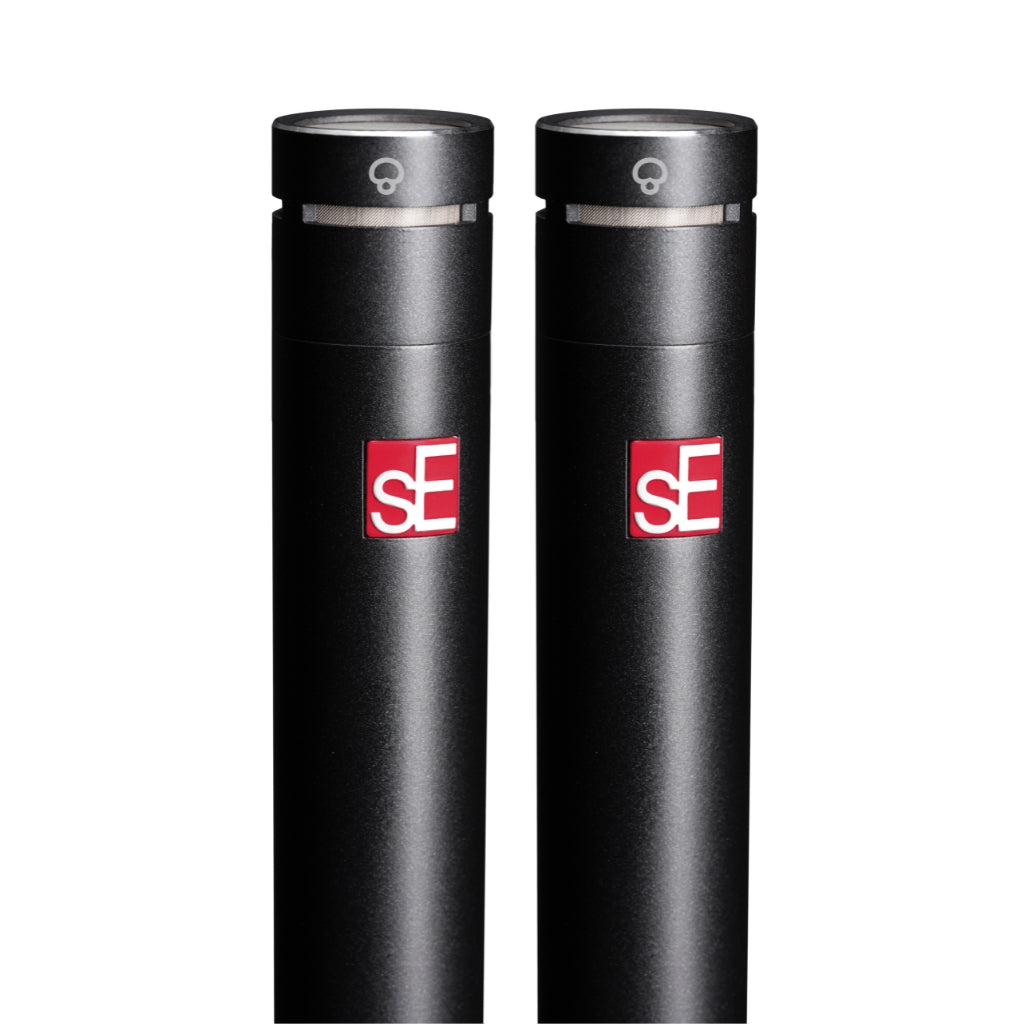 sE - sE8 Ultra-Thin Gold-Sputtered Diaphragm Supercardioid Condenser Microphone - Matched Pair