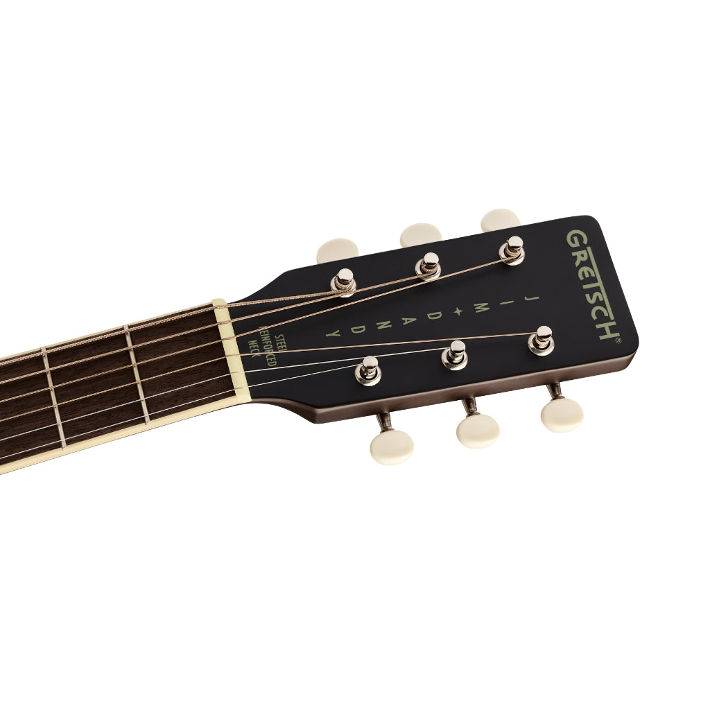 Gretsch - Jim Dandy Dreadnought Acoustic Guitar - Deep Cherry Burst, Walnut Fingerboard