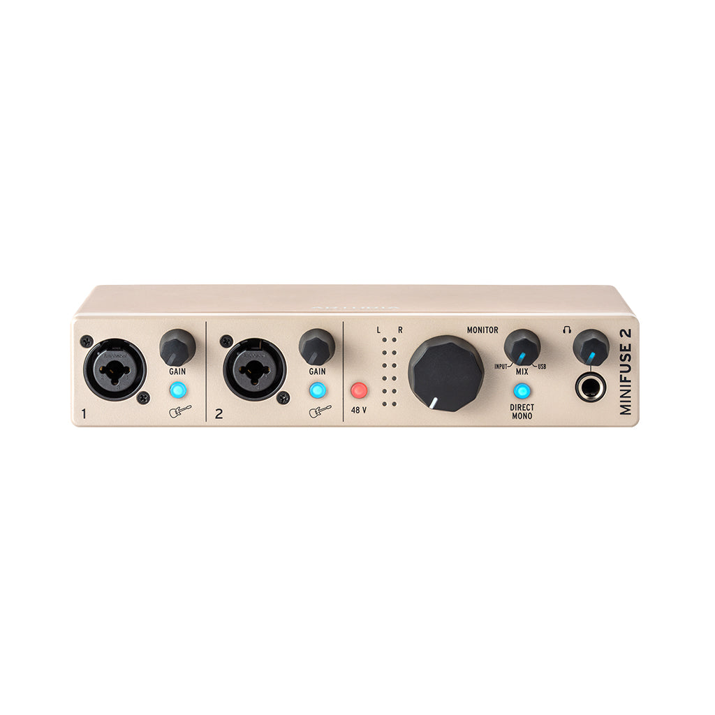 Arturia - MiniFuse 2 USB-C Audio Interface - Champagne
