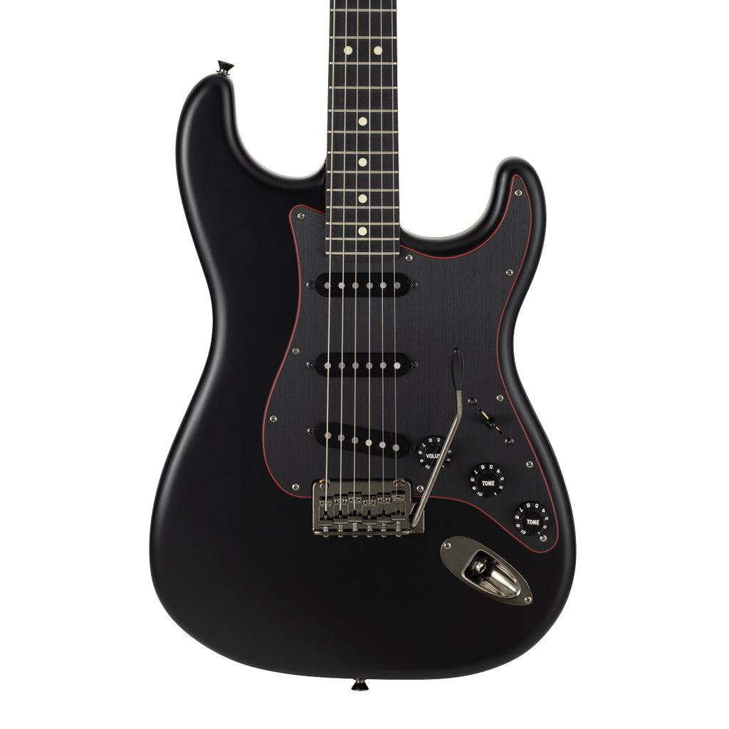 Fender Made in Japan Limited Hybrid II Stratocaster Noir Rosewood Fingerboard - Black