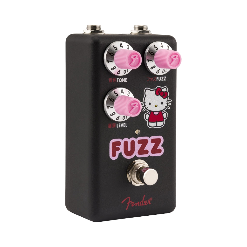 ギター Fender HELLO KITTY FUZZ Fender x Hello Kitty Black Fuzz Pedal: エフェクター｜三木