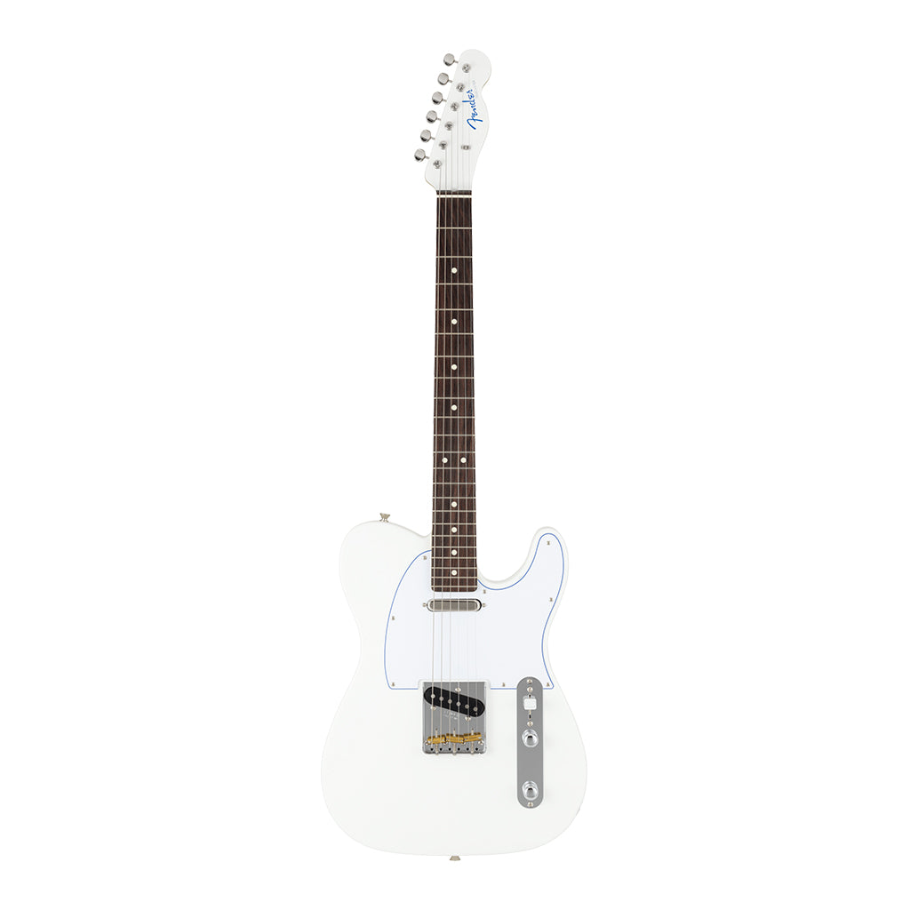 Fender Made in Japan Limited Hybrid II Telecaster Blanc Rosewood Fingerboard - White