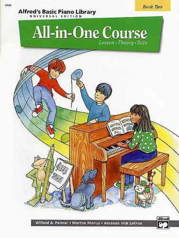 Alfred's Basic Piano All-In-One Course - Book 2