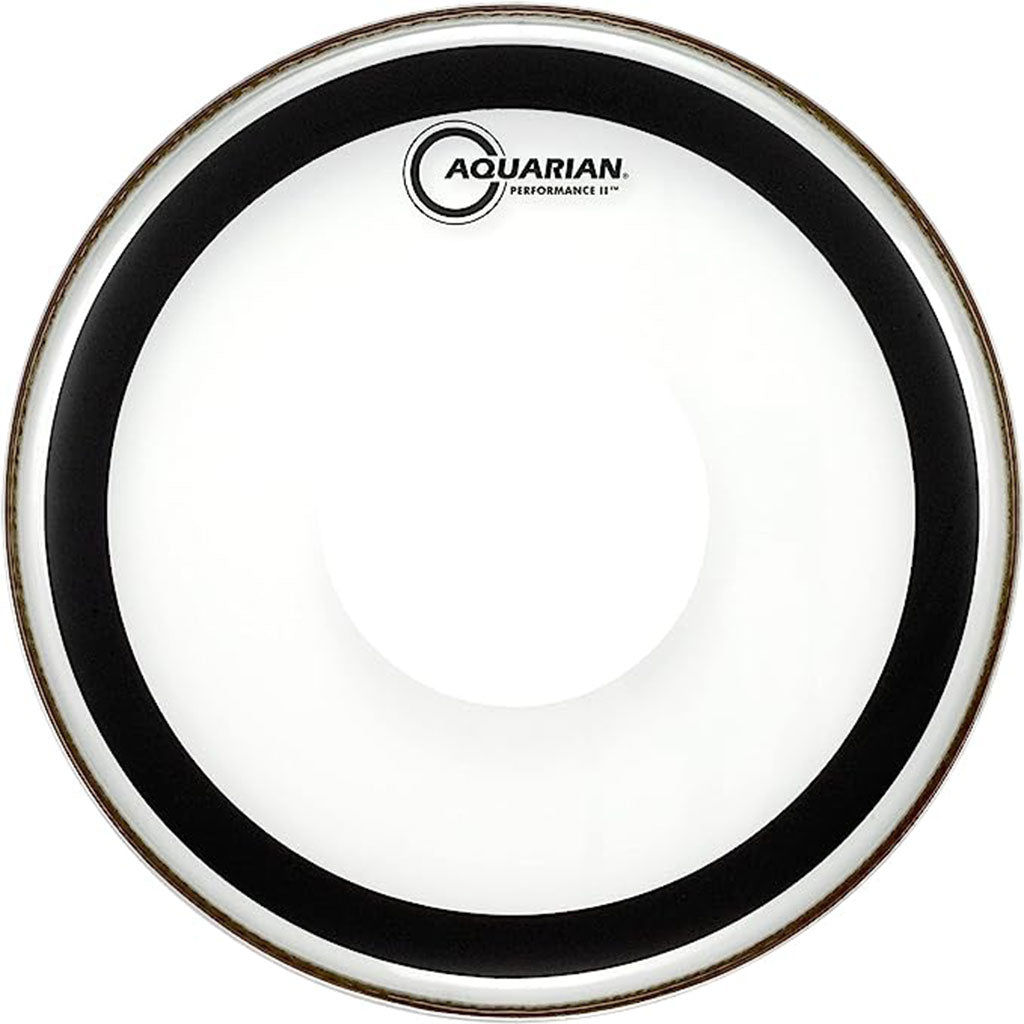 Aquarian PFPD18 18&quot; Performance II - Clear w Power Dot