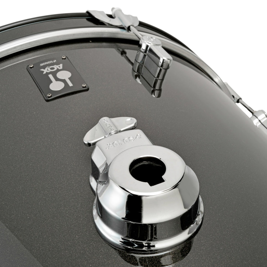 Sonor - AQX Series Jungle Drum Set - Black Midnight Sparkle