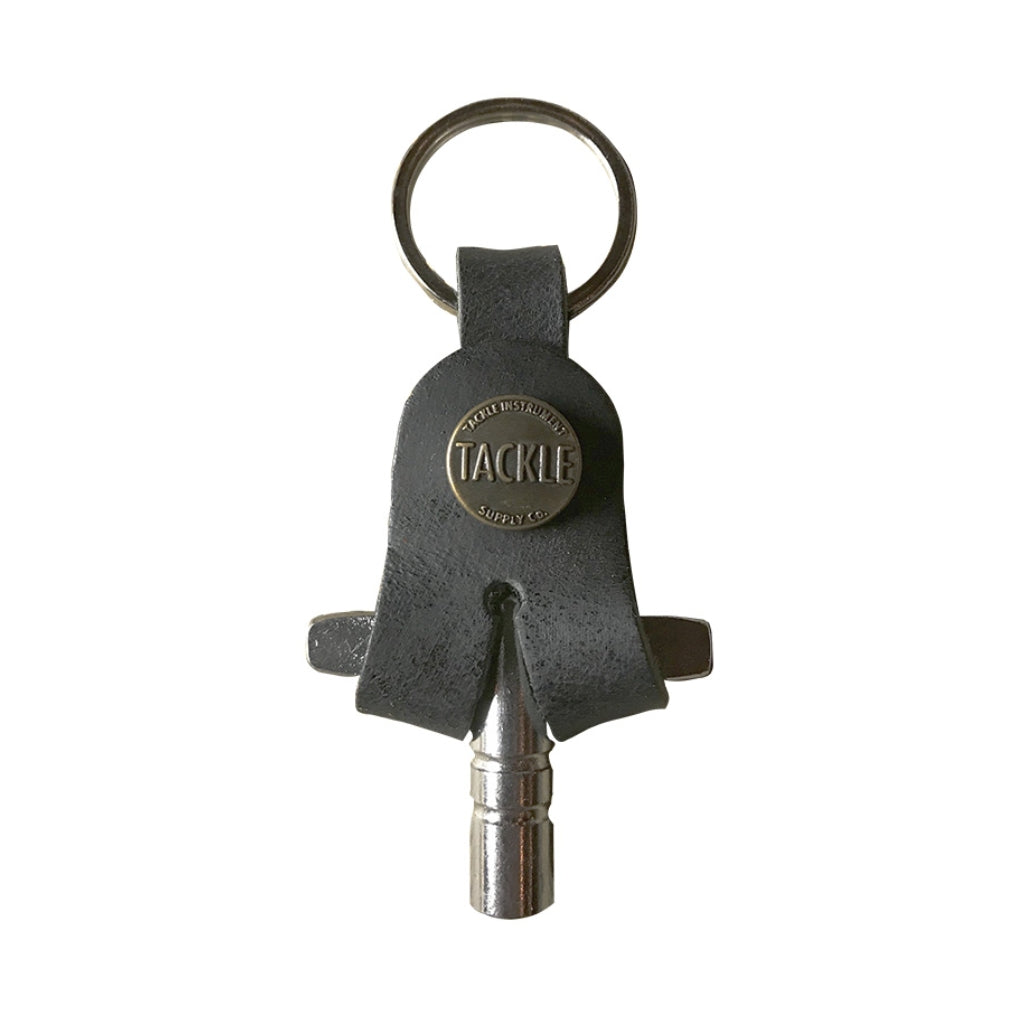 Tackle Leather Drum Key Case - Walnut