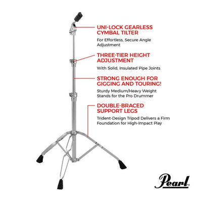 Pearl C-930 Straight Cymbal Stand-Sky Music