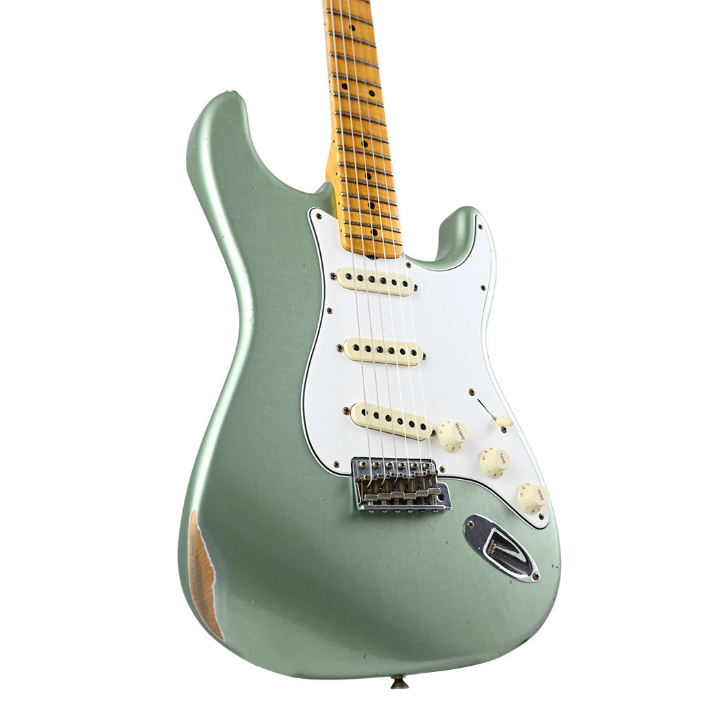 Fender Custom Shop Limited Edition Tomatillo Stratocaster® Special - Relic®, Super Faded Aged Sage Green Metallic