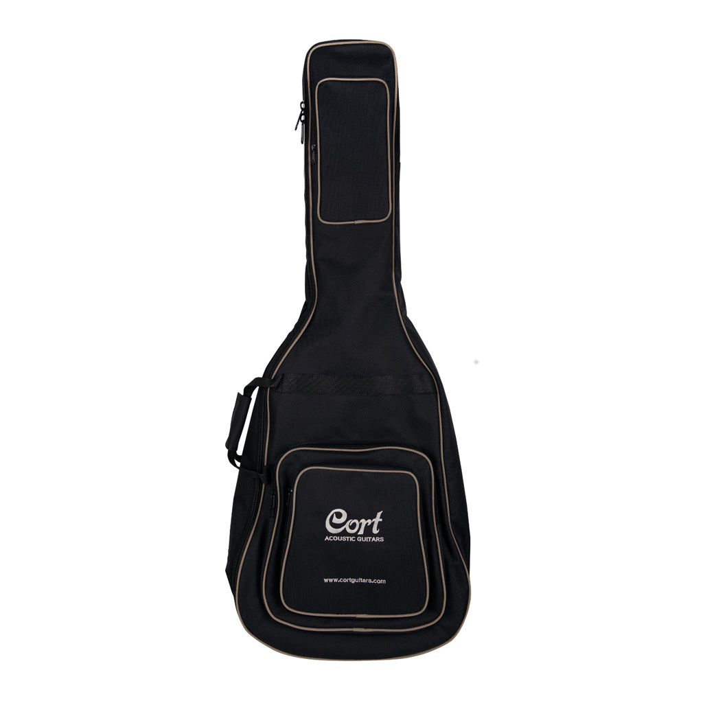 Cort KX700 Open Pore Black with Evertune Bridge and Deluxe Gigbag