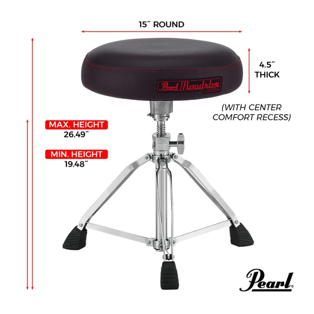 Pearl D-1500 Roadster Multi-Core Donut Throne-Sky Music