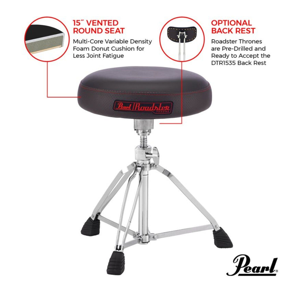 Pearl D-1500 Roadster Multi-Core Donut Throne-Sky Music