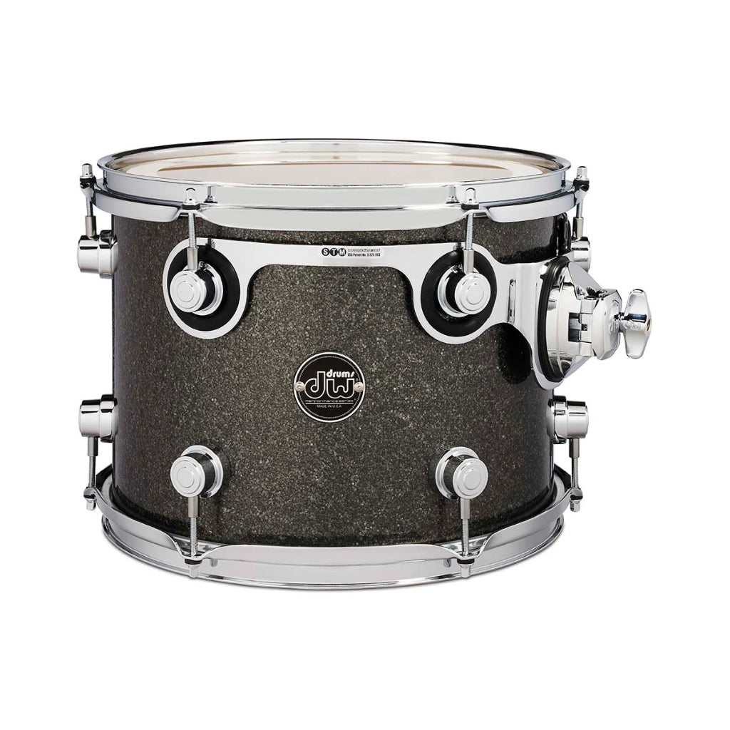 DW - Performance Series Mounted Tom - 9 x 12 inch - Pewter Sparkle FinishPly