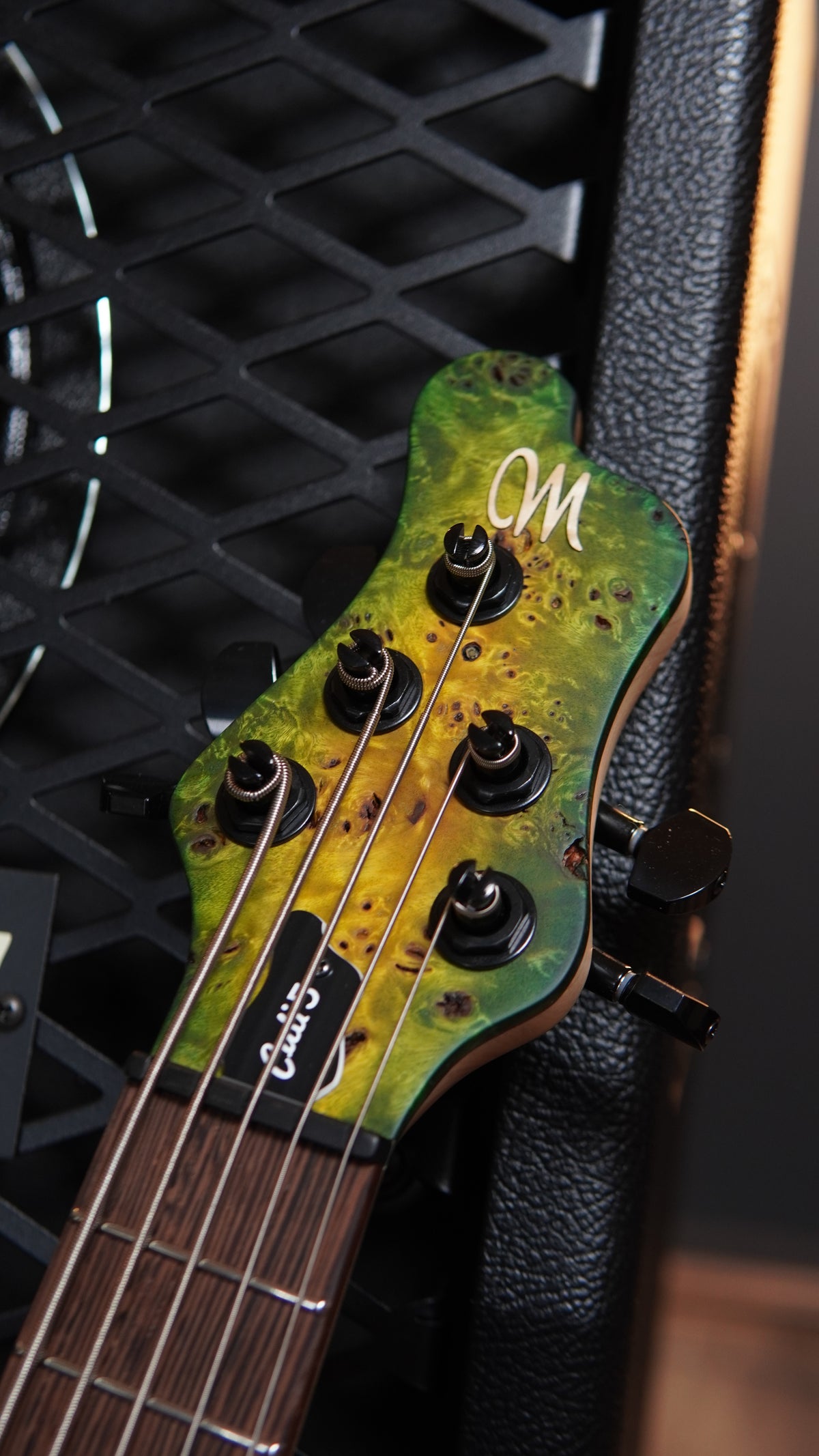 Mayones Cali 5 Eye Poplar Top, 11-Ply Neck Bass Guitar - Custom