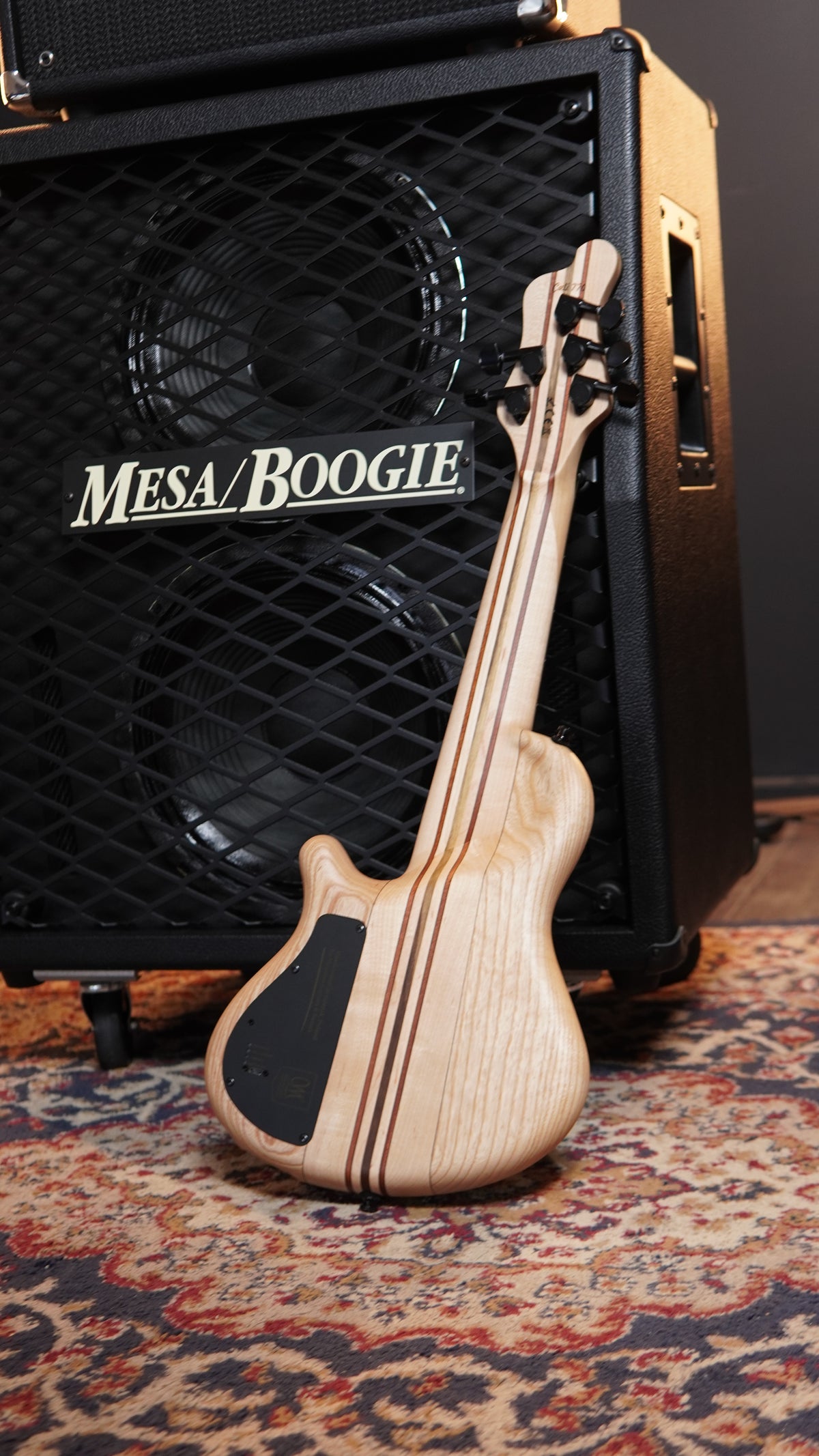 Mayones Cali 5 Eye Poplar Top, 11-Ply Neck Bass Guitar - Custom