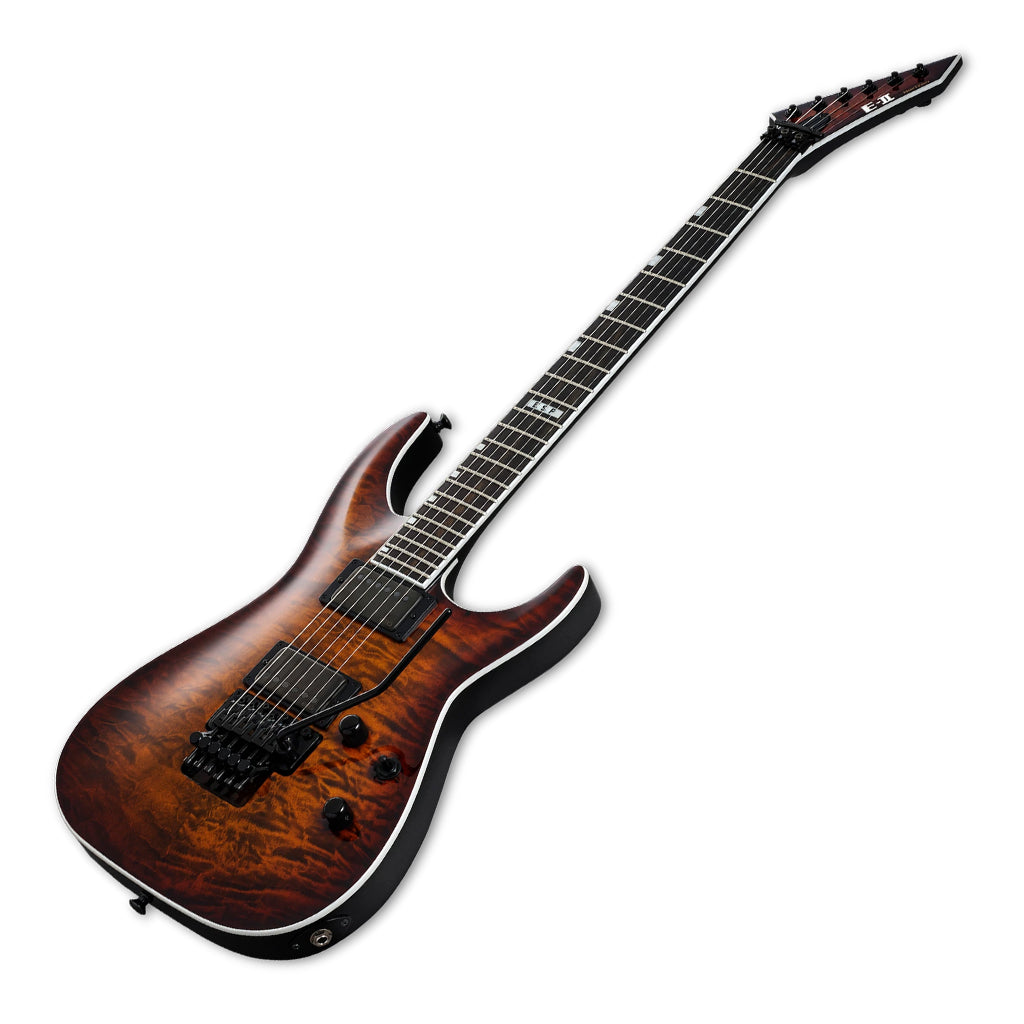 ESP E-II Horizon FR-II Tiger Eye Sunburst Electric Guitar