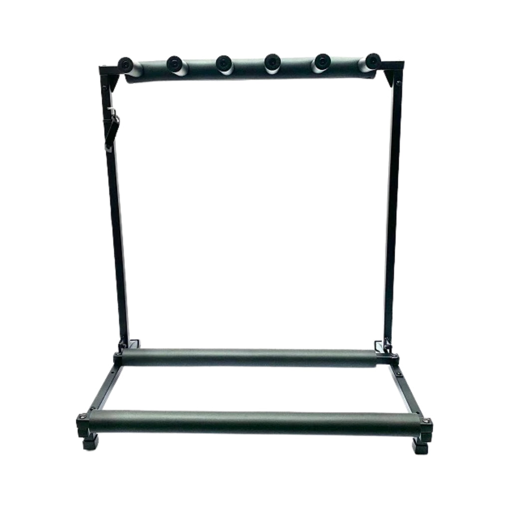Xtreme GS805 Collapsible Folding Guitar Rack for 5 Acoustic or Electric Guitars