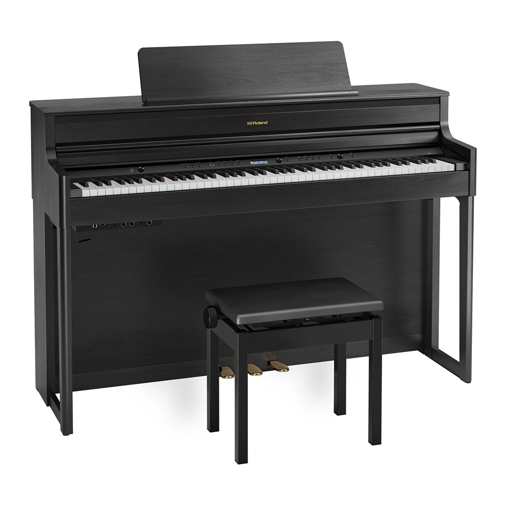 Roland HP704 Digital Piano 
Charcoal Black