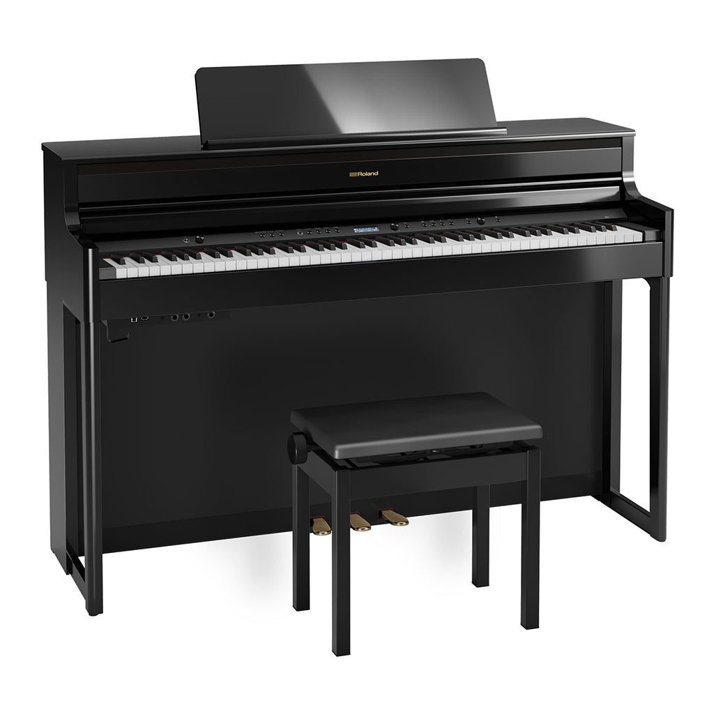 Roland HP704 Digital Piano Polished Ebony