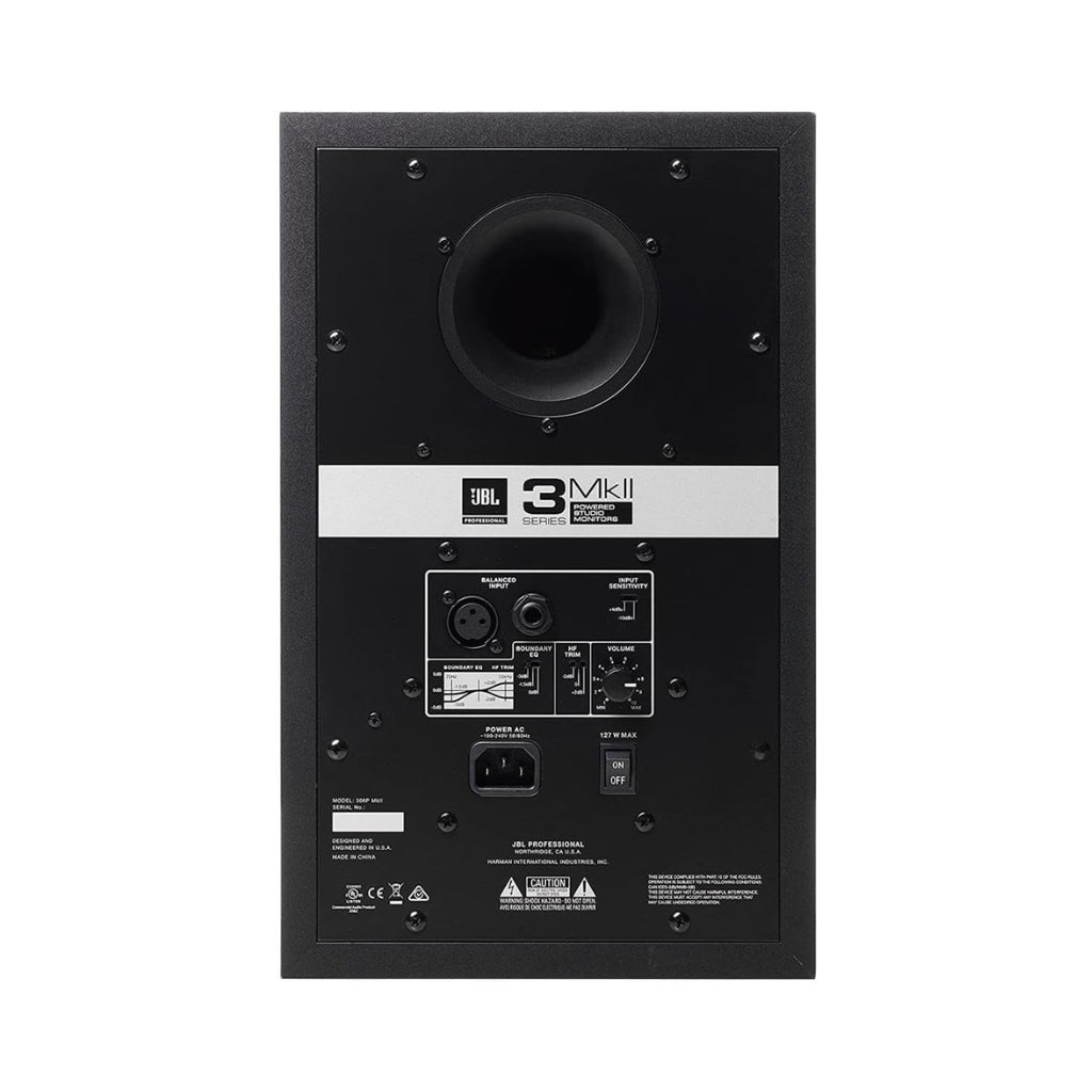 JBL - LSR306 6.5 Powered Studio Monitor Pair - with LSR310 Sub