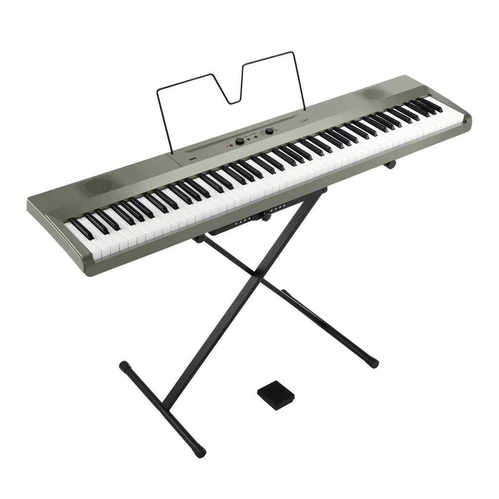 Korg L1 Liano 88 Note Piano Metallic Silver