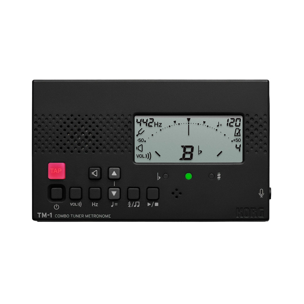 Korg - TM-1 Tuner and Metronome - Black