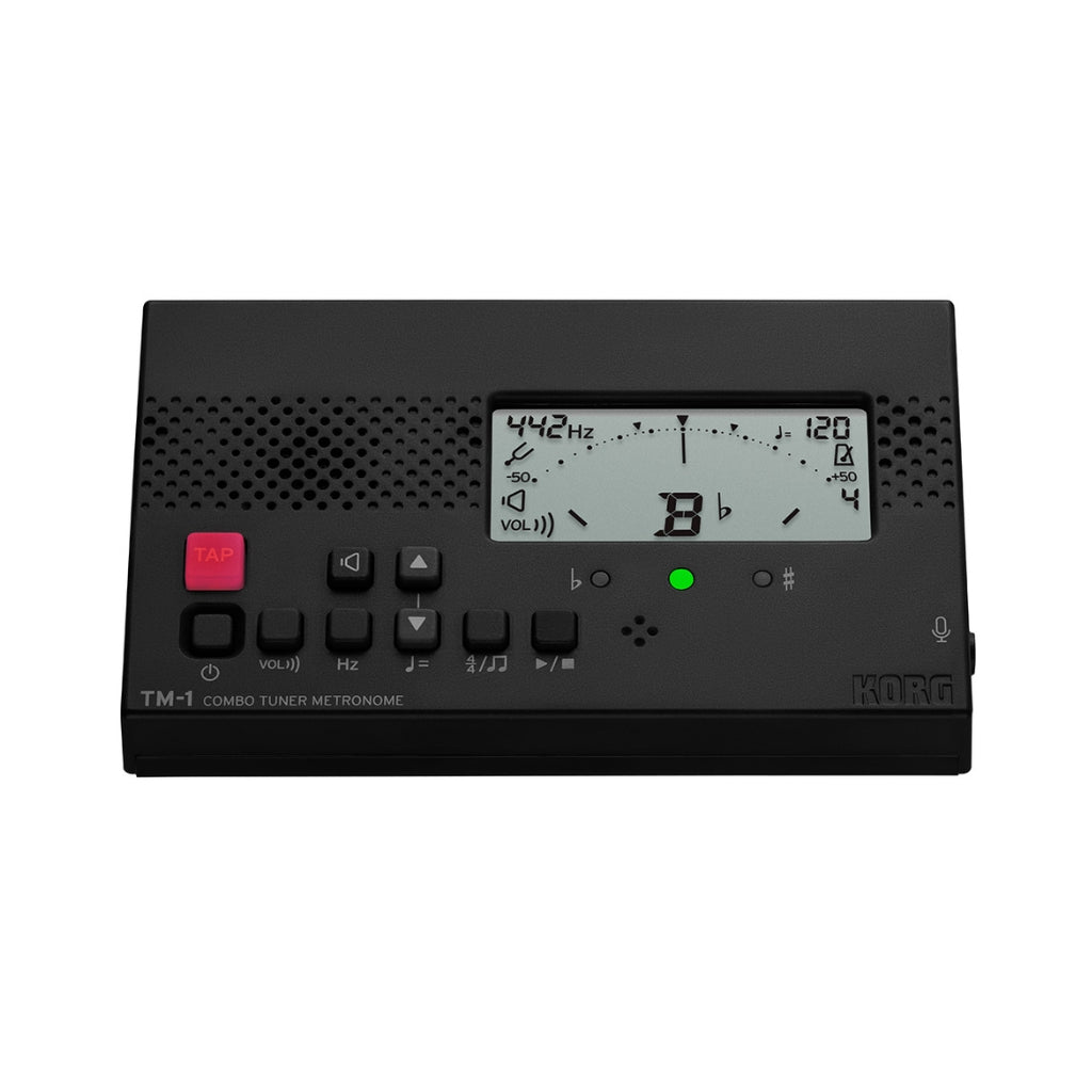 Korg - TM-1 Tuner and Metronome - Black