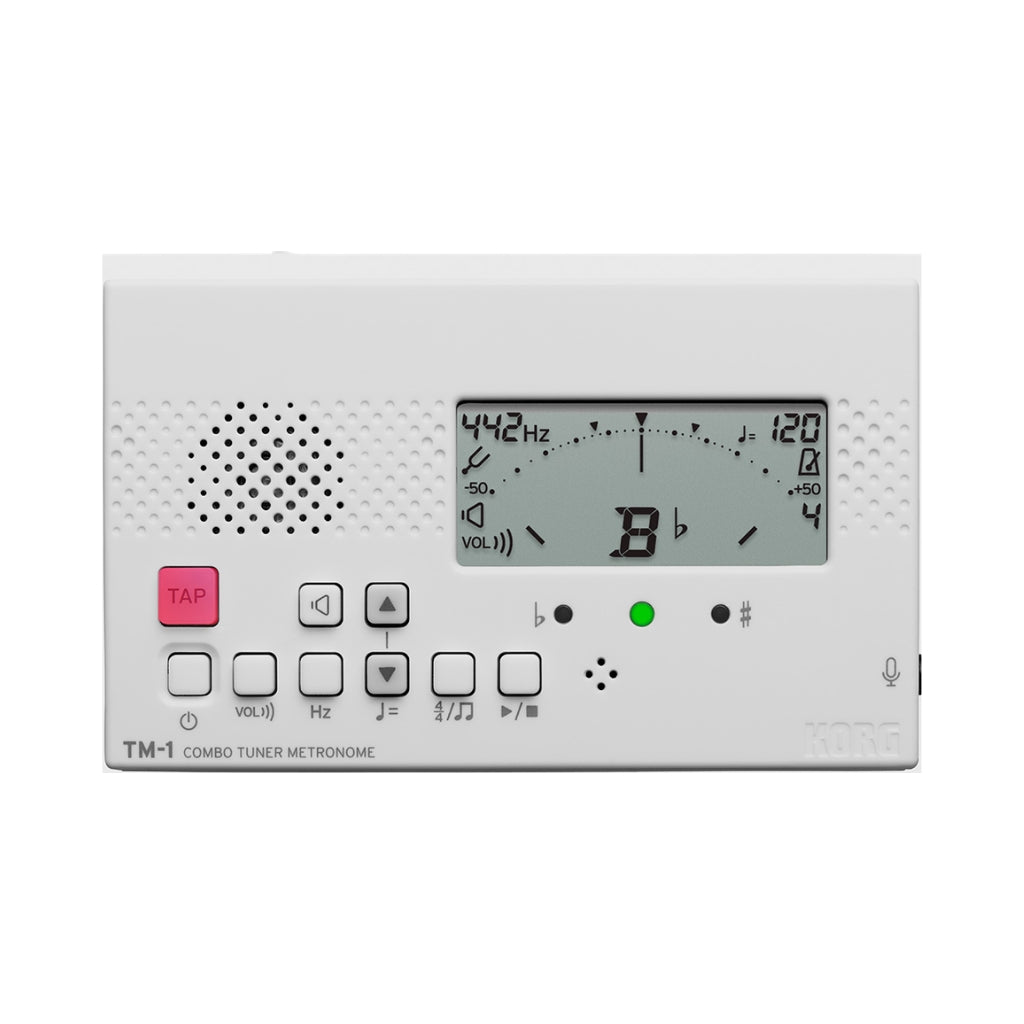 Korg - TM-1 Tuner and Metronome - White