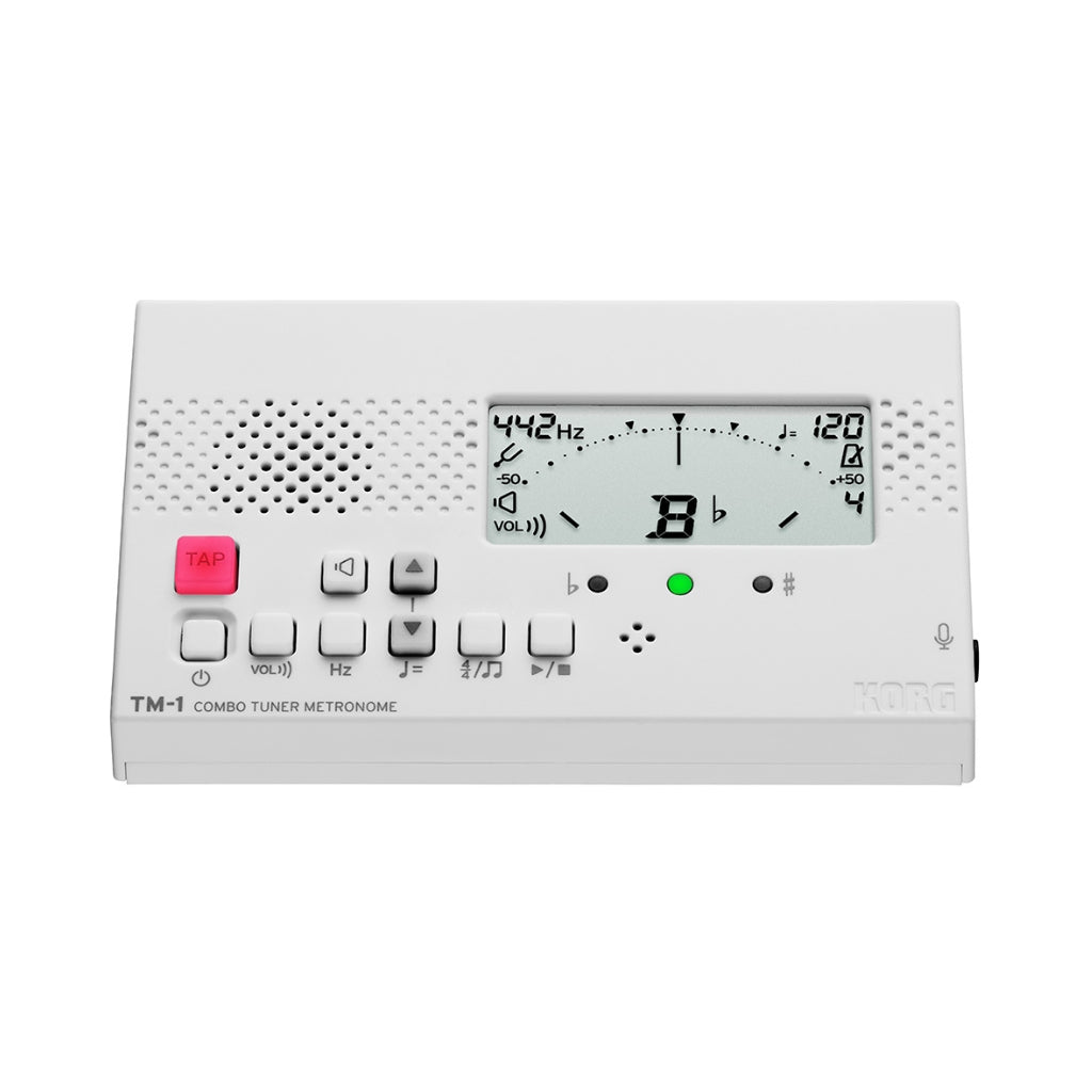 Korg - TM-1 Tuner and Metronome - White