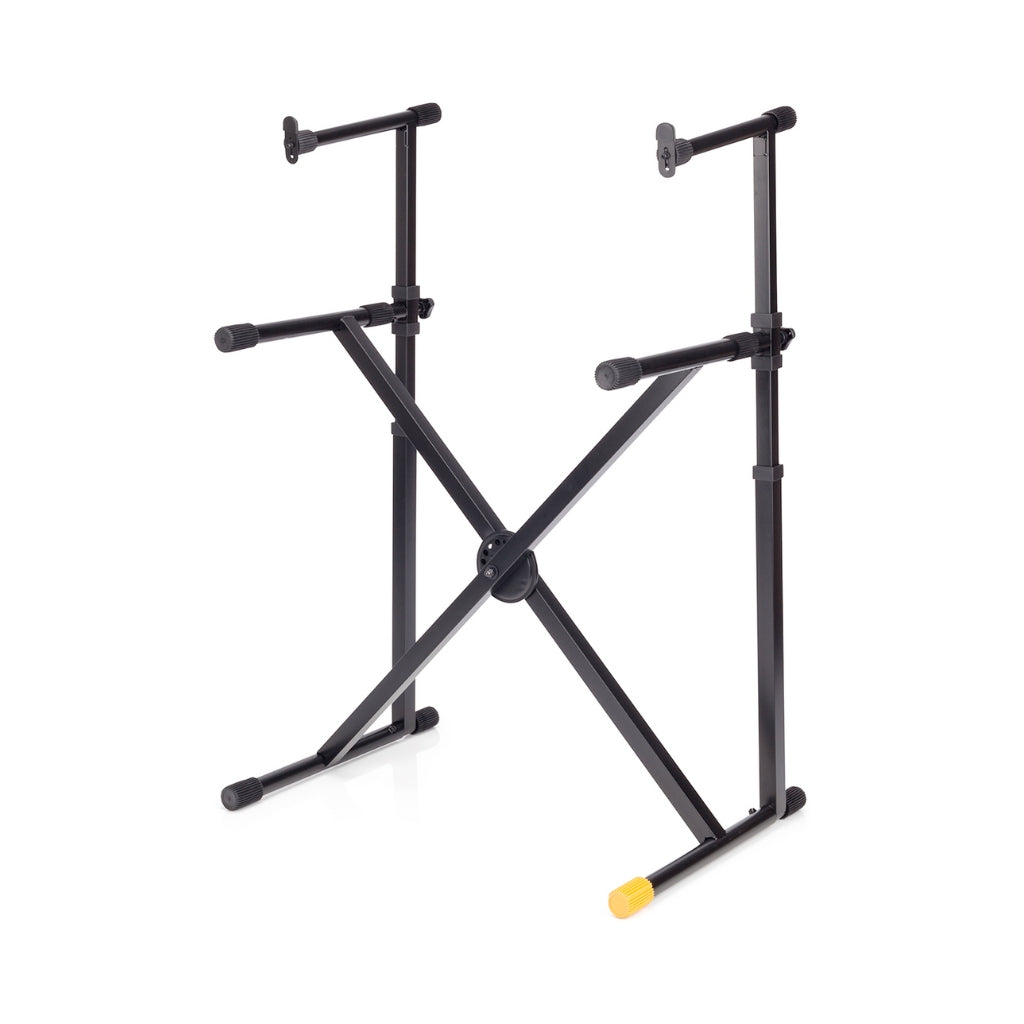 Hercules - KS210B X Double Braced  2 Tier - Keyboard Stand