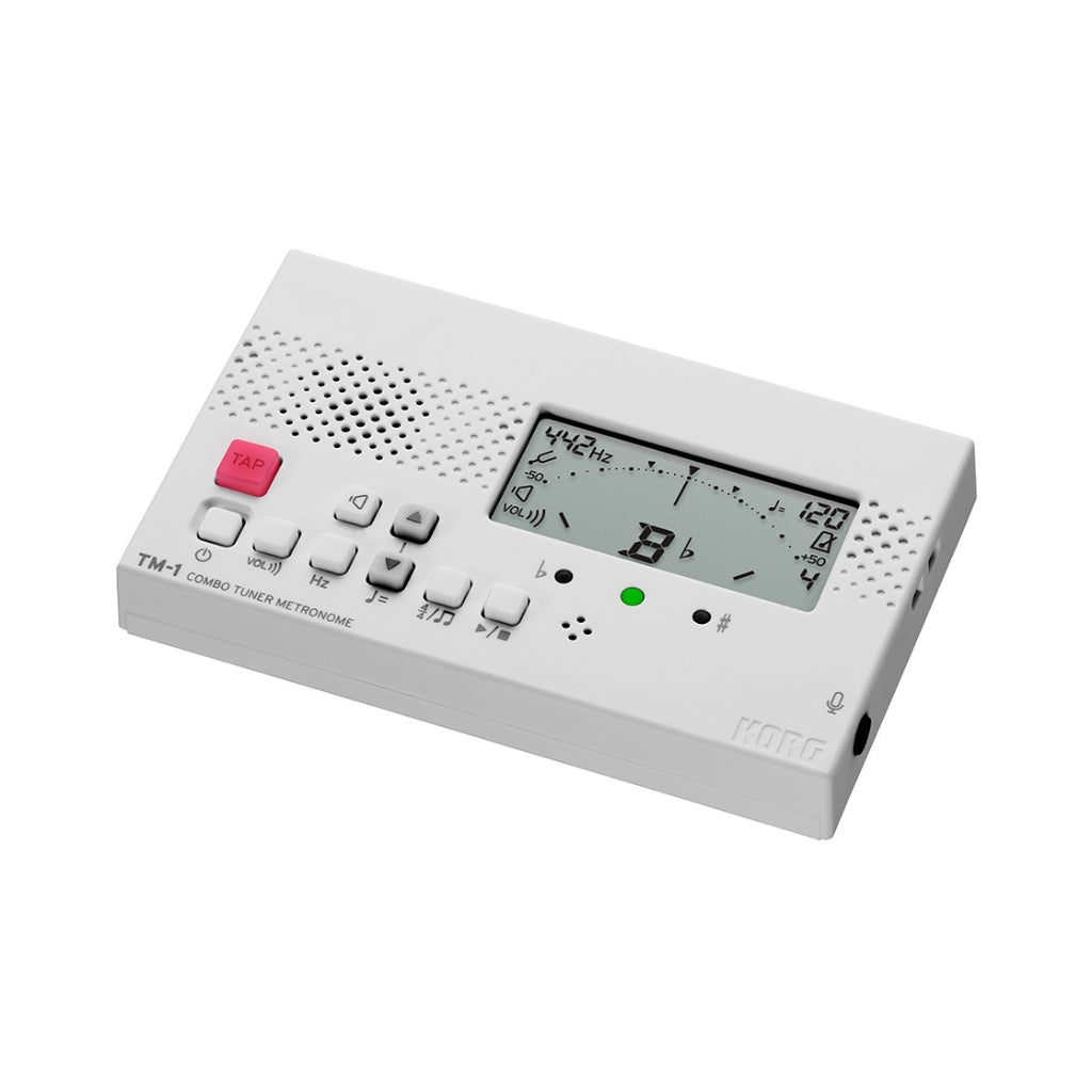 Korg - TM-1 Tuner and Metronome - White