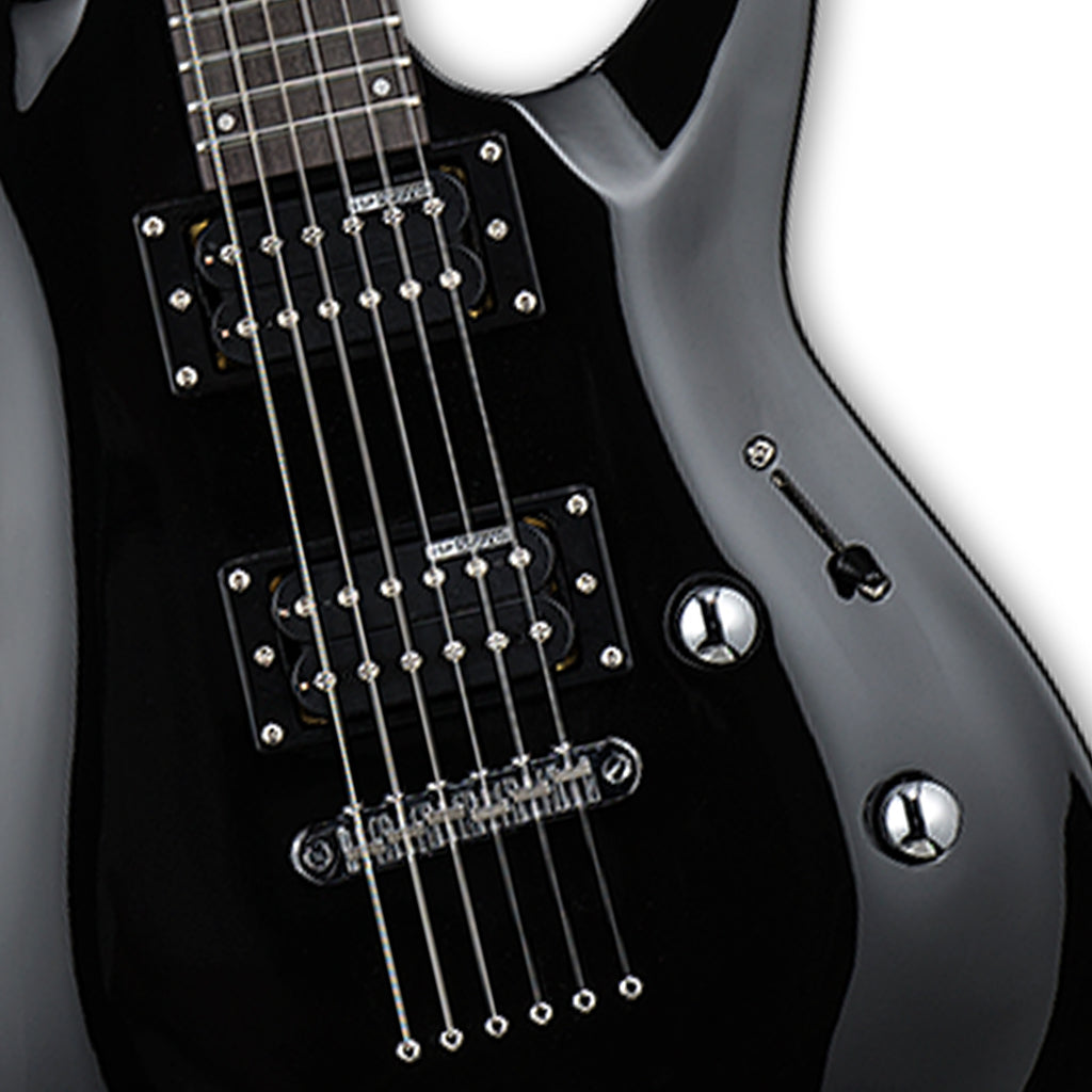 ESP LTD MH 10 Electric Guitar with Gig Bag Black LMH 10KITBLK