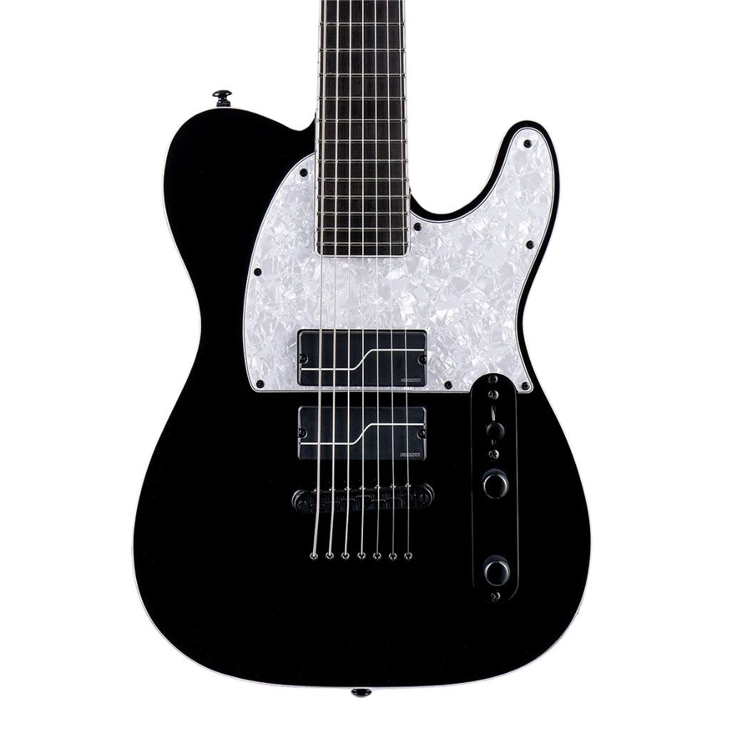 ESP LTD - SCT-607B Stephen Carpenter Signature 7-string Baritone Electric Guitar - Black