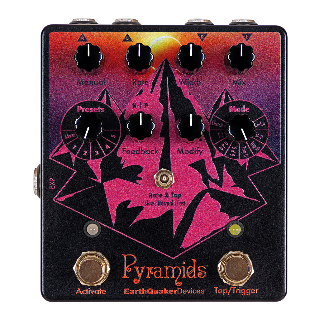 Earthquaker Devices Limited Edition Pyramids Solar Eclipse