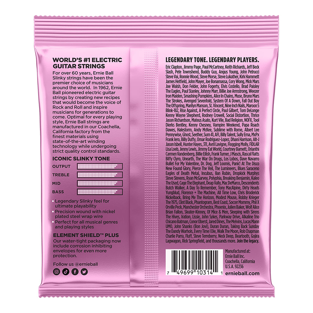 Ernie Ball E2213 Mega Slinky 10.5 -.48 Guitar Strings Guitar Strings P02213