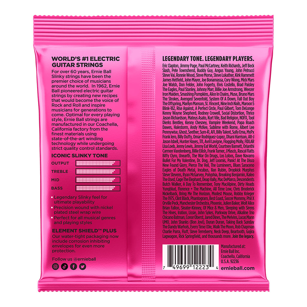 Ernie Ball E2223 Super Slinky 9-42 Guitar Strings Guitar Strings P02223