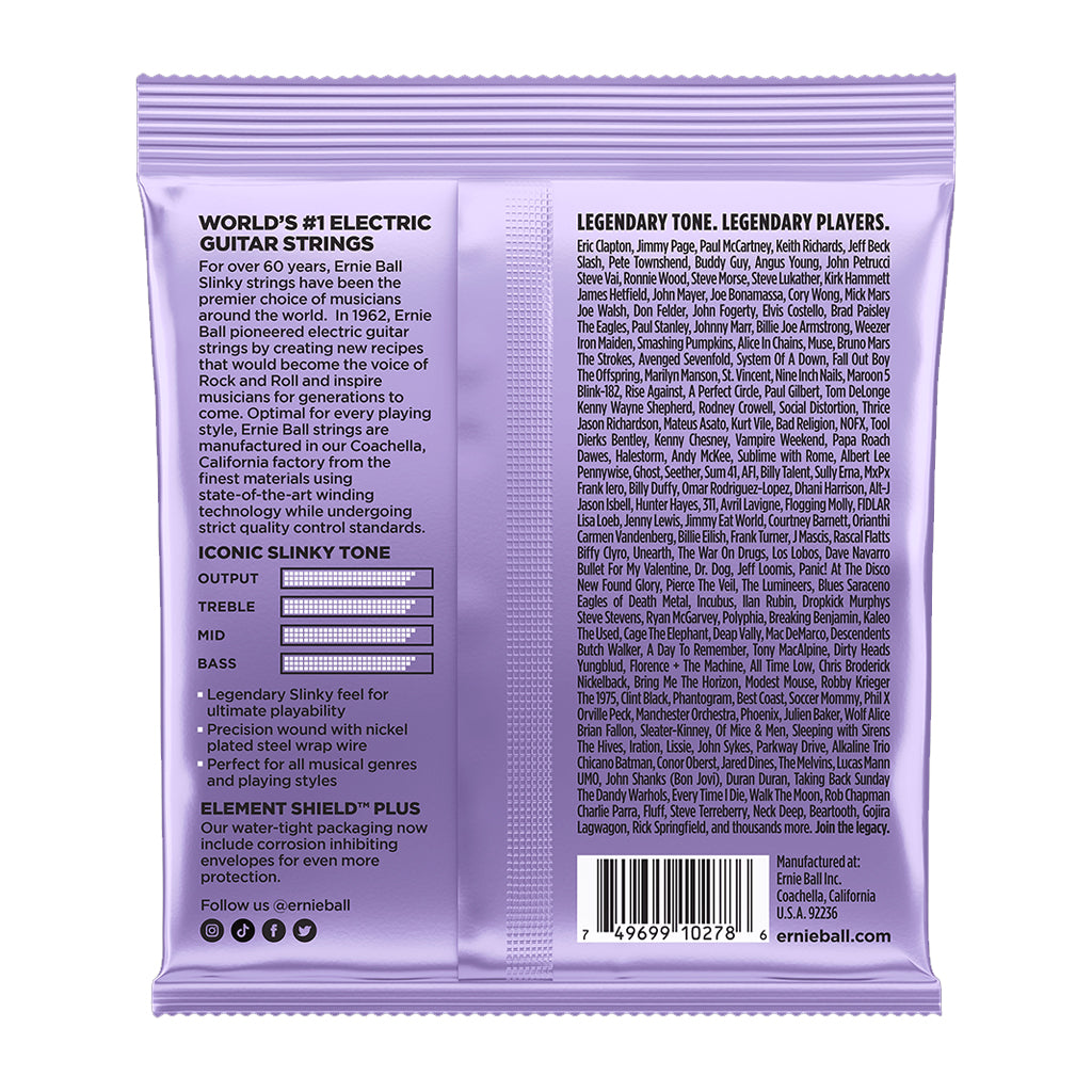 Ernie Ball E2227 Ultra Slinkys 10 48 Guitar Strings Guitar Strings P02227