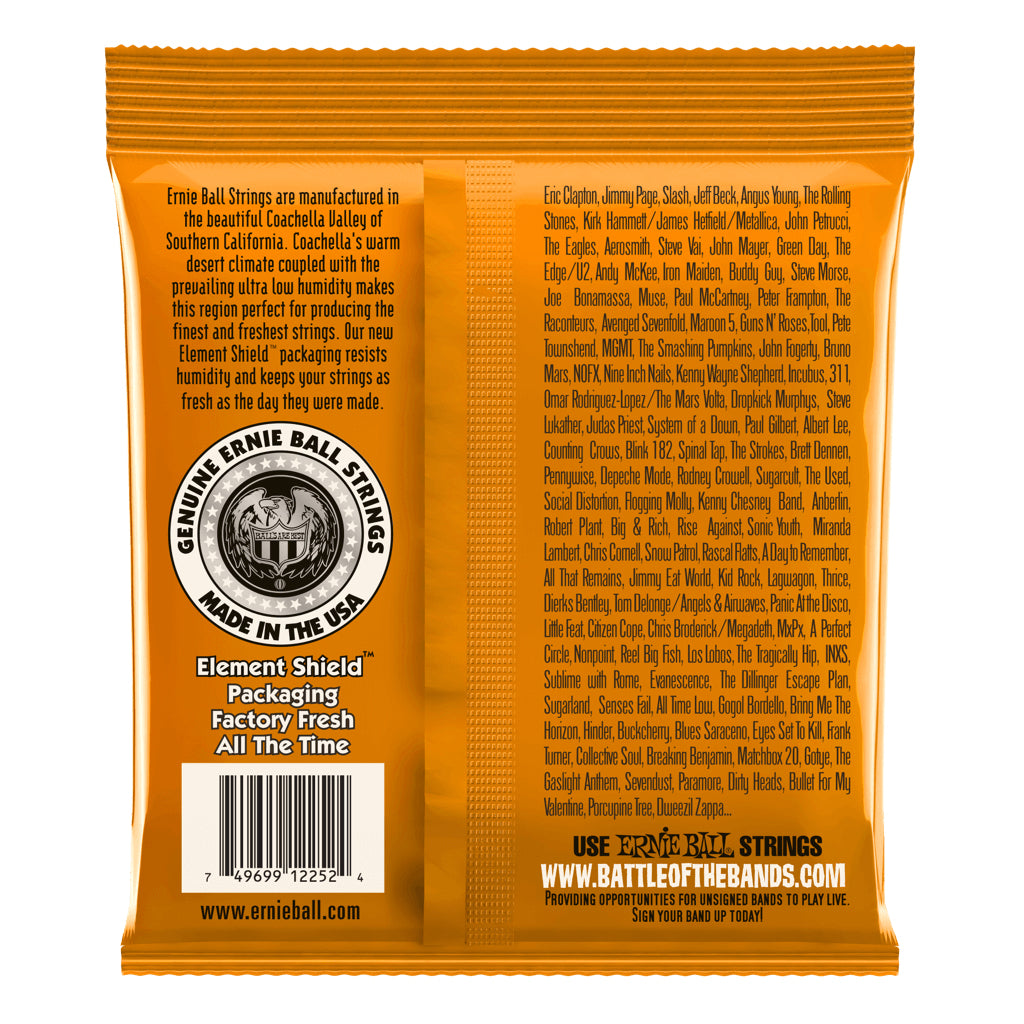 Ernie Ball Hybrid Slinky Classic Rock n Roll Pure Nickel Wrap Electric Guitar Strings - 9-46 Gauge
