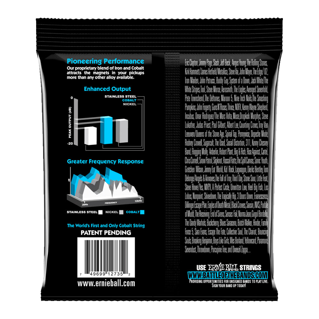 Ernie Ball Extra Slinky Cobalt Electric Bass Strings 40 95 Gauge