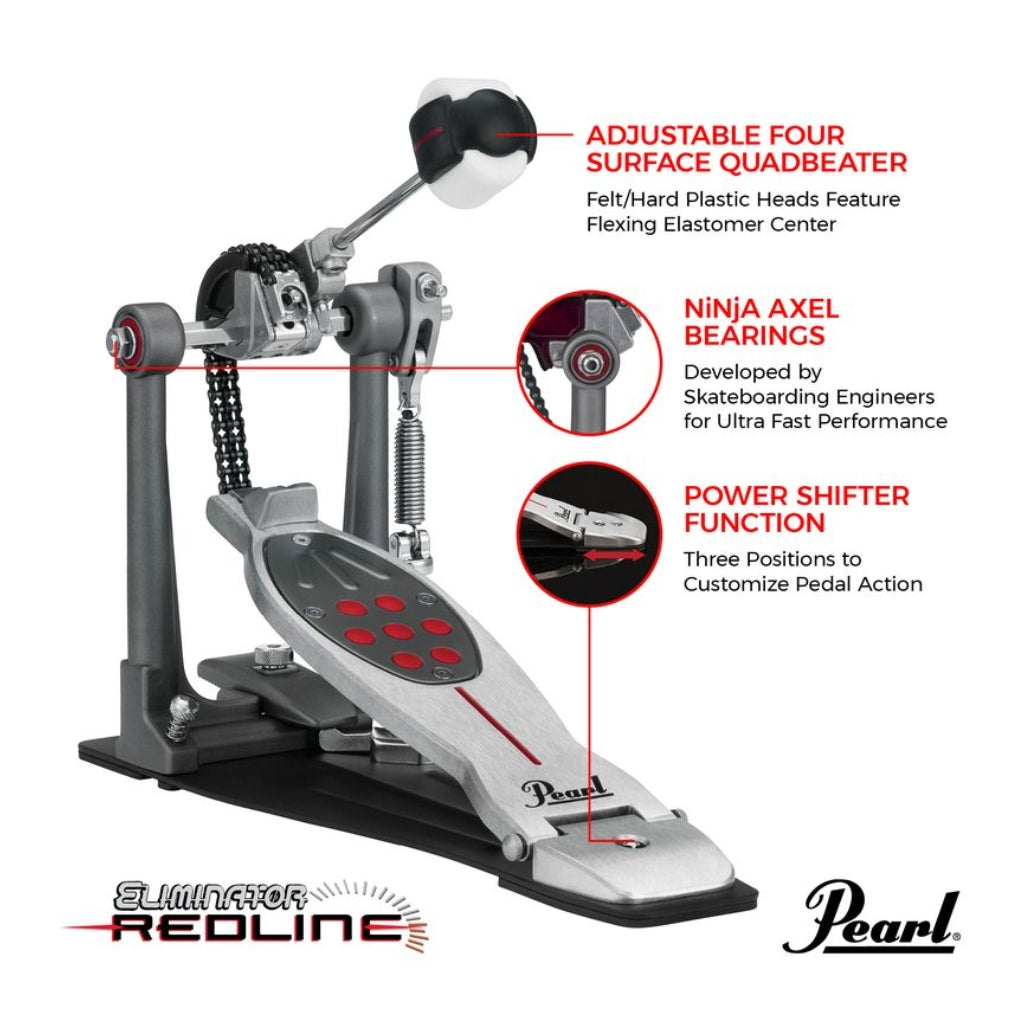 Pearl - P-2050C - Eliminator Redline Single Pedal