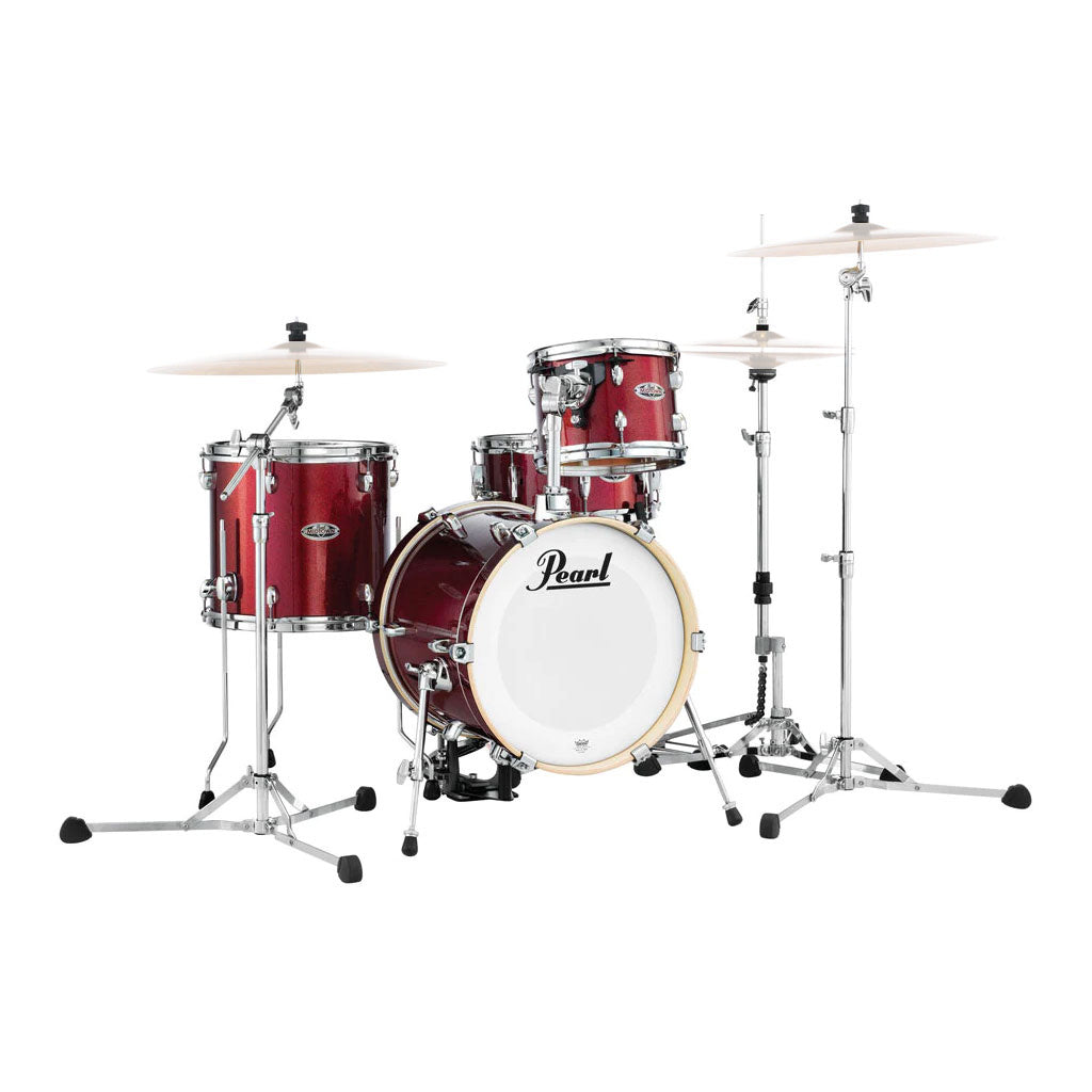 Pearl - Midtown 4 Piece Kit w/ Hardware - Black Cherry Glitter