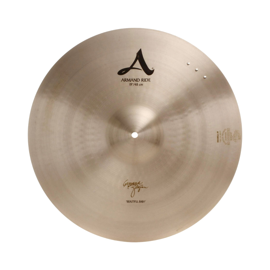 Zildjian - A 19&quot; - Armand Beautiful Baby Ride w/ Sizzles