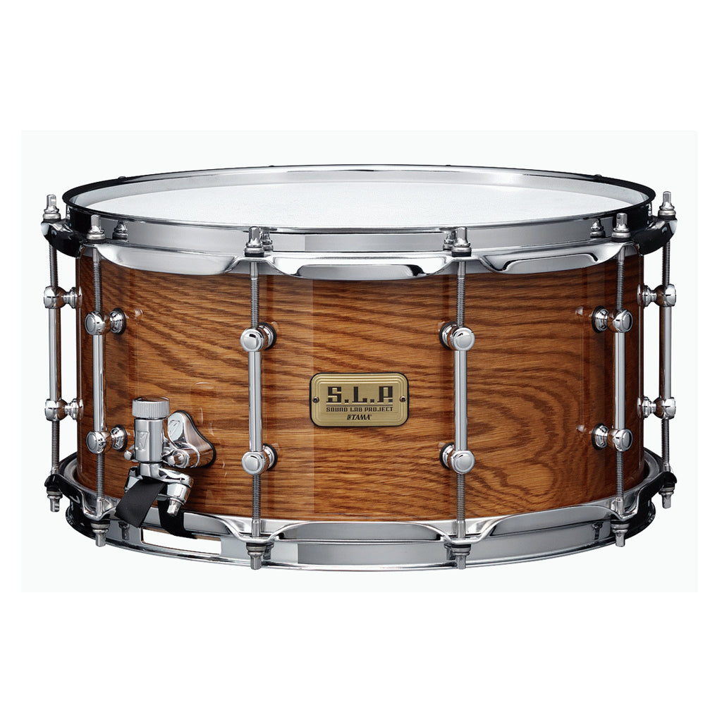 Tama LGM147 S.L.P. G-Maple 14”x7” Snare Drum - Gloss Tawny Oak