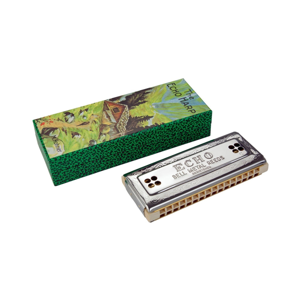 Hohner Echo-Harp 2X32 Harmonica - C G